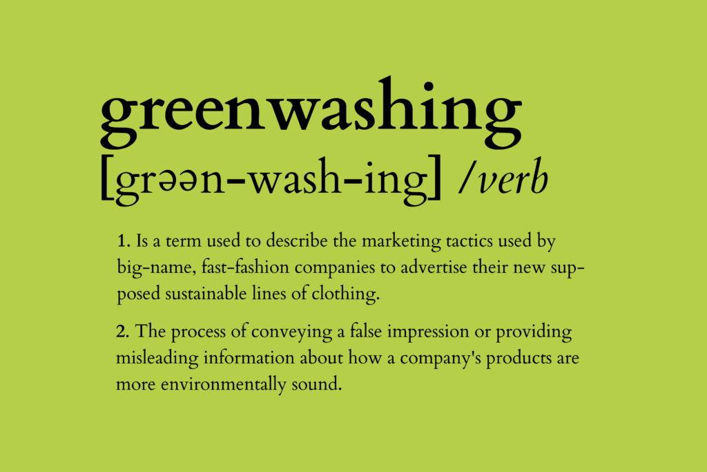 Greenwashing