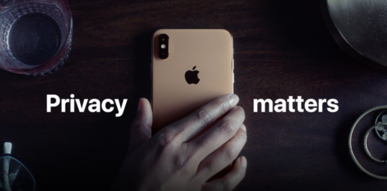Privacy first Ad Apple
